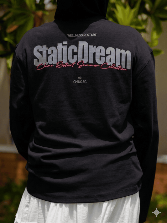 BLACK LONG SLEEVE T-SHIRT