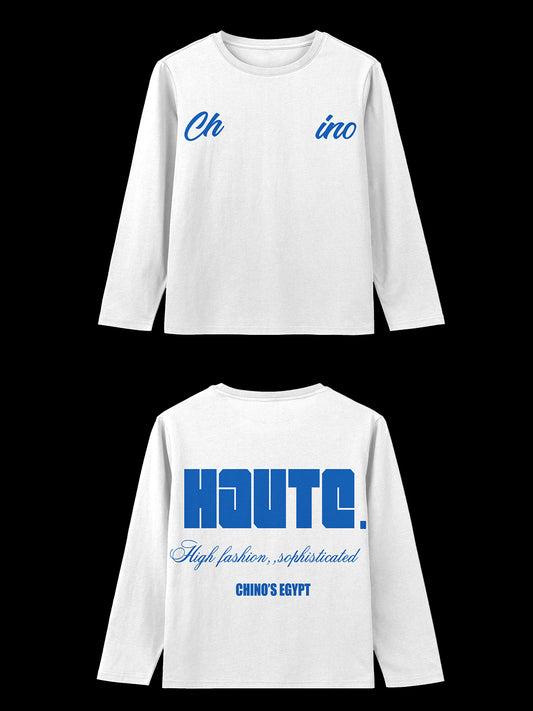 WHITE LONG SLEEVE TSHIRT