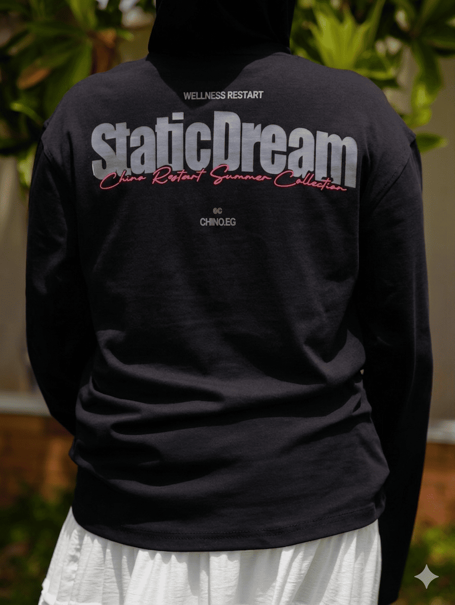 BLACK LONG SLEEVE T-SHIRT